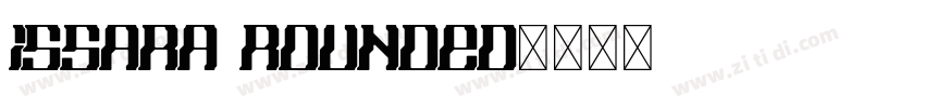 Issara Rounded字体转换